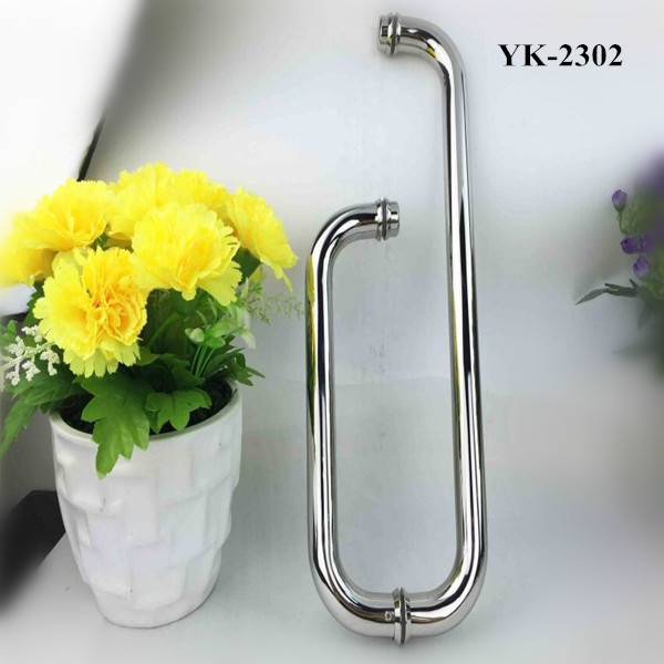 Stainless Steel Bathroom Glass Door Handle