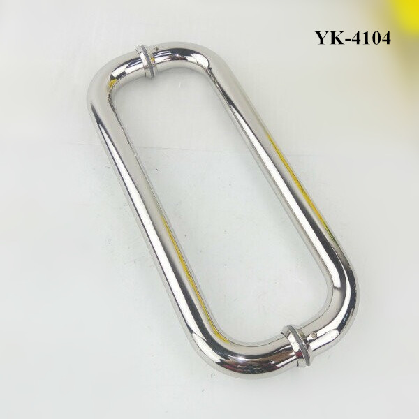 Round Stainless Steel Glass Door Handle