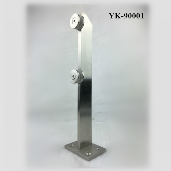 Stainless Steel Single Flat Bar Mini Post(Height 380mm)